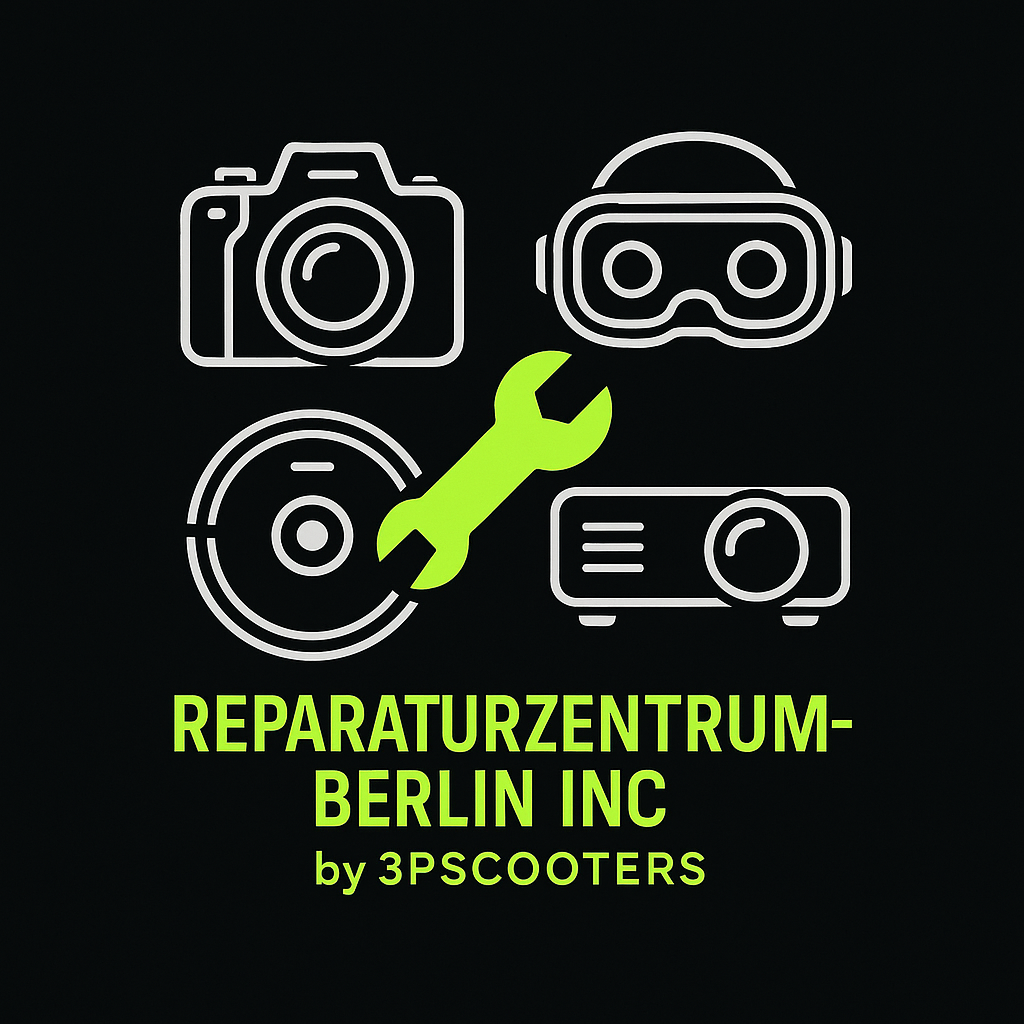 Reparaturservice für Kamera, VR-Brillen, Roboter & Beamer in Berlin